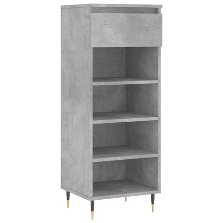 Vidaxx skoskab 40x36x105 cm konstrueret træ betongrå