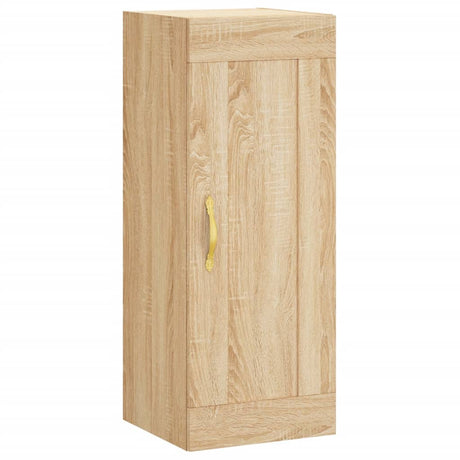 Vidaxl wandkast 34,5x34x90 cm bewerkt hout sonoma eikenkleurig
