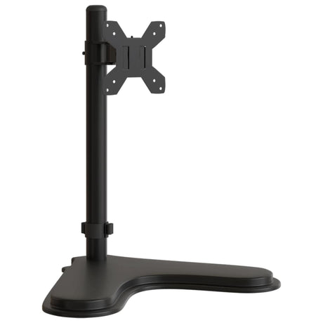 VidaXL skærmbeslag VESA 75 100 mm sort stål