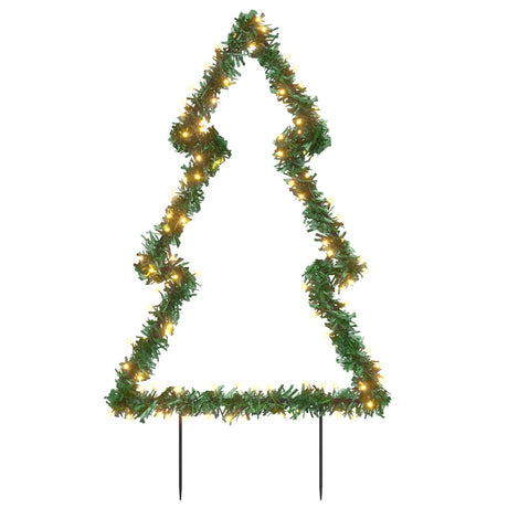 Vidaxx julelys med jordspyd træ 115 LED'er 90 cm