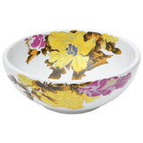 Vidaxx overflademonteret vask rund φ41x14 cm keramik flerfarvet