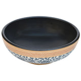 Vidaxx overflademonteret vask rund φ41x14 cm keramik flerfarvet