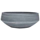 Vidaxx påbygningsvask rund φ41x14 cm keramisk grå