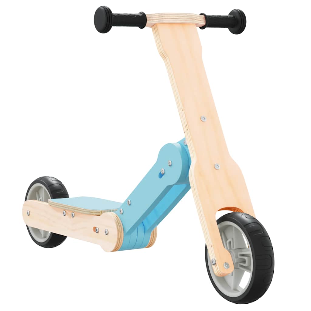 VidaXL børnescooter 2-i-1 lyseblå