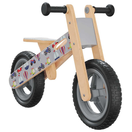 VidaXL balancecykel til børn grå med print