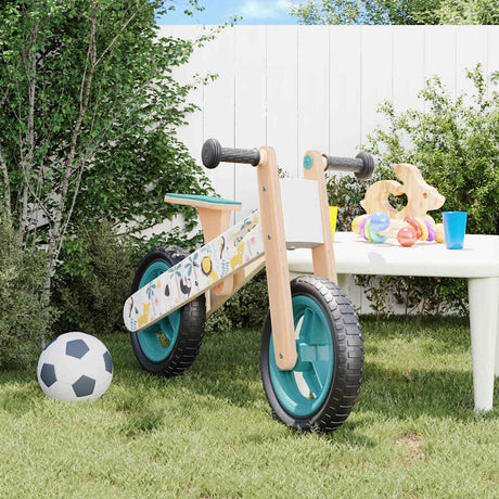 VidaXL balancecykel til børn blå med print