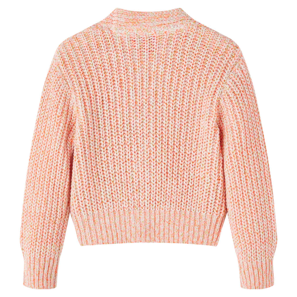 VidaXL børnecardigan strikket 104 blandet pink
