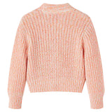 Vidaxl børne cardigan strikket 128 blandet pink