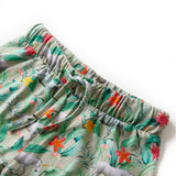 VidaXL Børneshorts med snøre 104 lys khaki