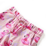 VidaXL børneshorts med snøre 128 lys pink