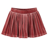 VidaXL Børneskørt plisseret 92 medium pink