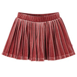 VidaXL børneskørt plisseret 116 medium pink