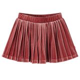 VidaXL børneskørt plisseret 140 medium pink