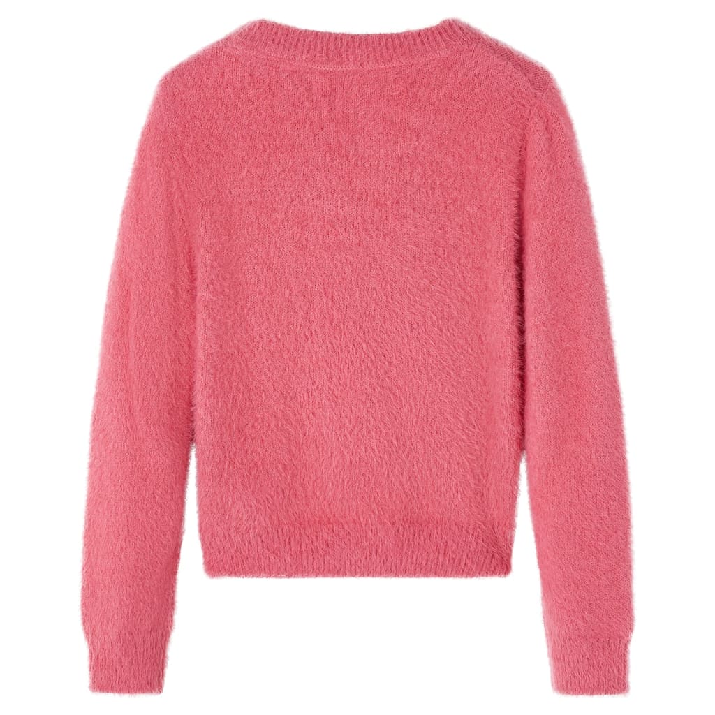 VidaXL Børnetrøje strikket 116 old pink