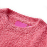 VidaXL Børnetrøje strikket 116 old pink