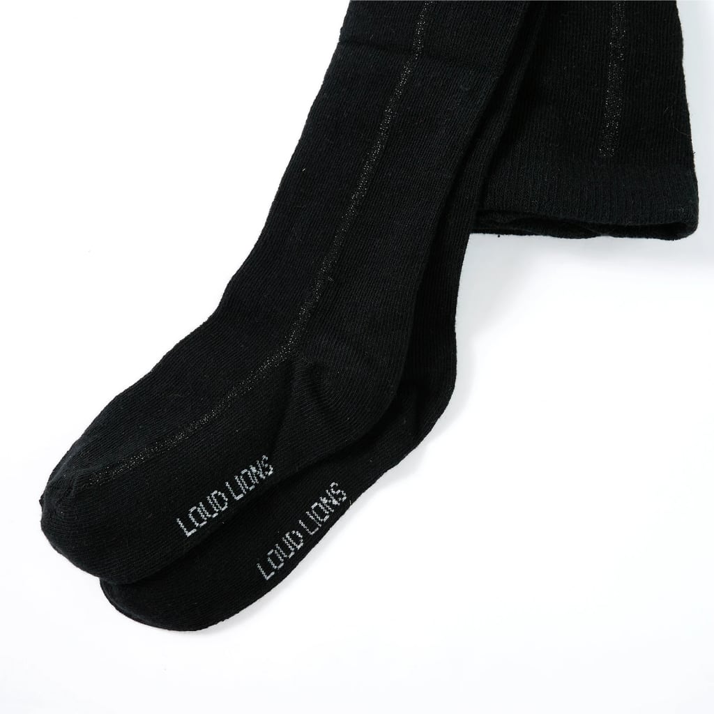 VidaXL børnetights 116 sort