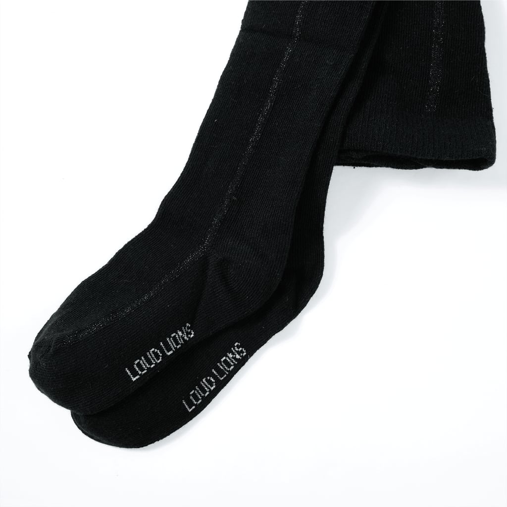 VidaXL børnetights 128 sort