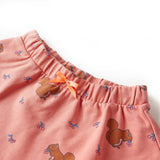 VidaXL børneskørt 128 gammel pink