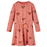 VidaXL børnekjole 116 gammel pink