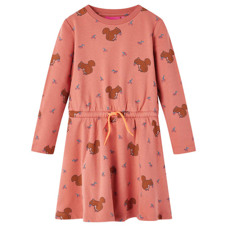 VidaXL børnekjole 116 gammel pink