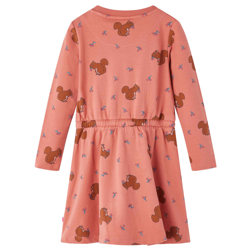 VidaXL børnekjole 116 gammel pink