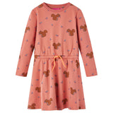 VidaXL Børne kjole 140 gammel pink