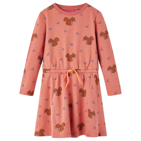 VidaXL Børne kjole 140 gammel pink