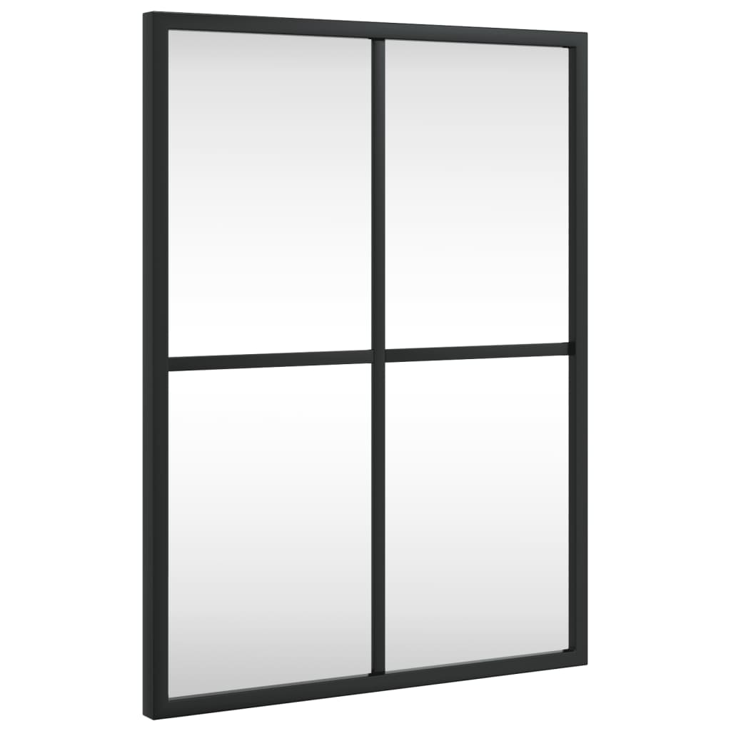 Vidaxx vægspejl rektangulært 30x40 cm jernsort