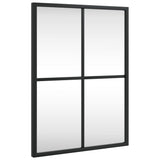 Vidaxx vægspejl rektangulært 30x40 cm jernsort
