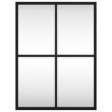 Vidaxx vægspejl rektangulært 30x40 cm jernsort