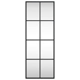 Vidaxx vægspejl rektangulært 30x80 cm jernsort