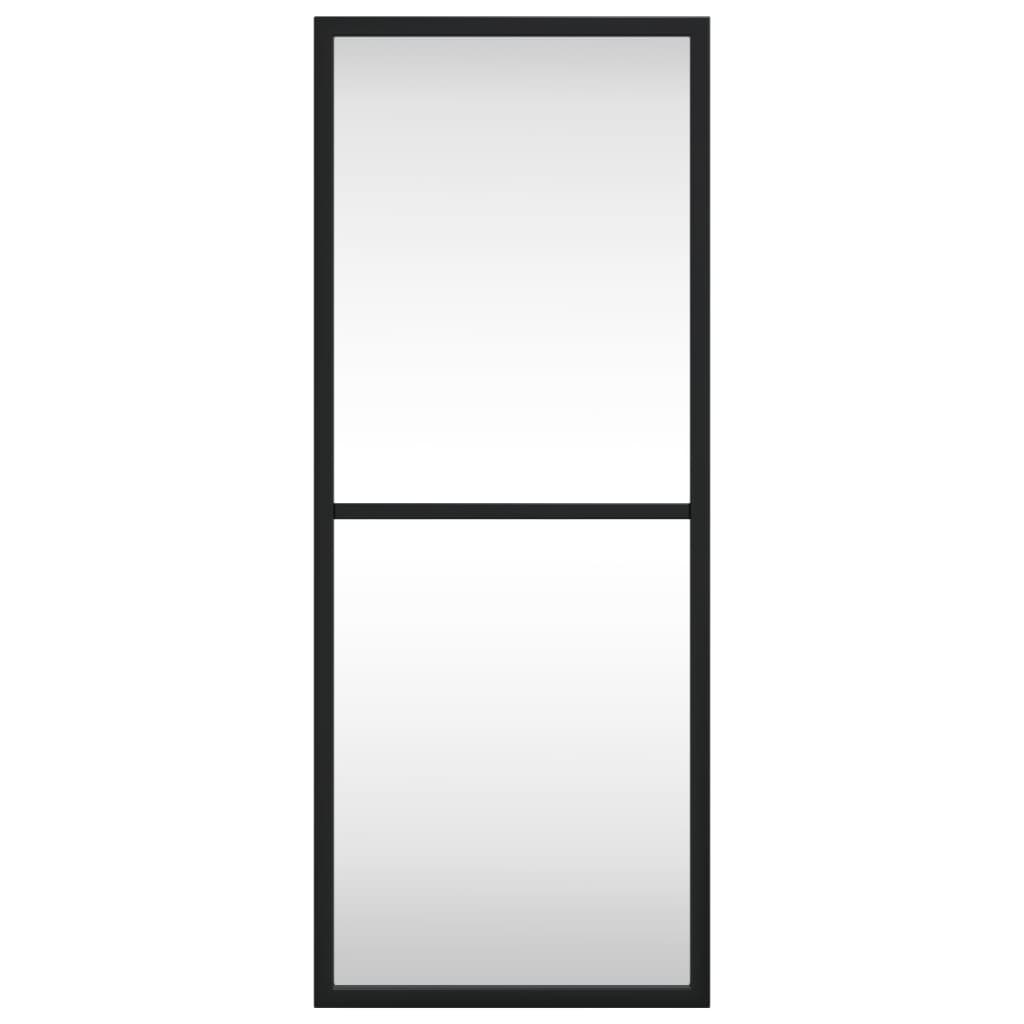 VidaXL vægspejl rektangulært 20x50 cm jernsort