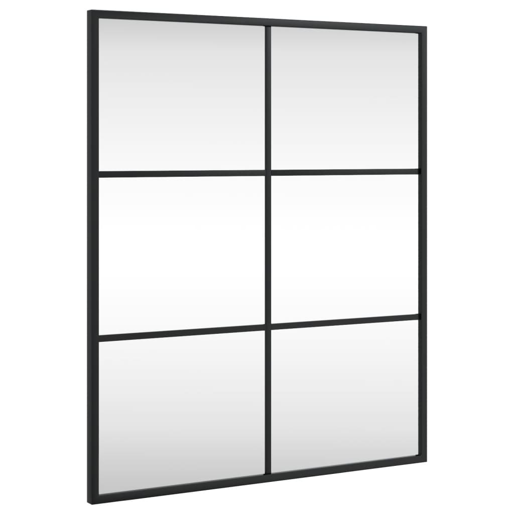 Vidaxx vægspejl rektangulært 50x60 cm jernsort