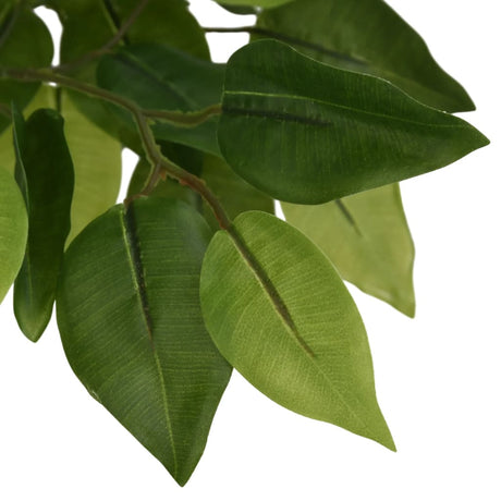 Vidaxl kunstig planteficus 378 blade 80 cm grønne