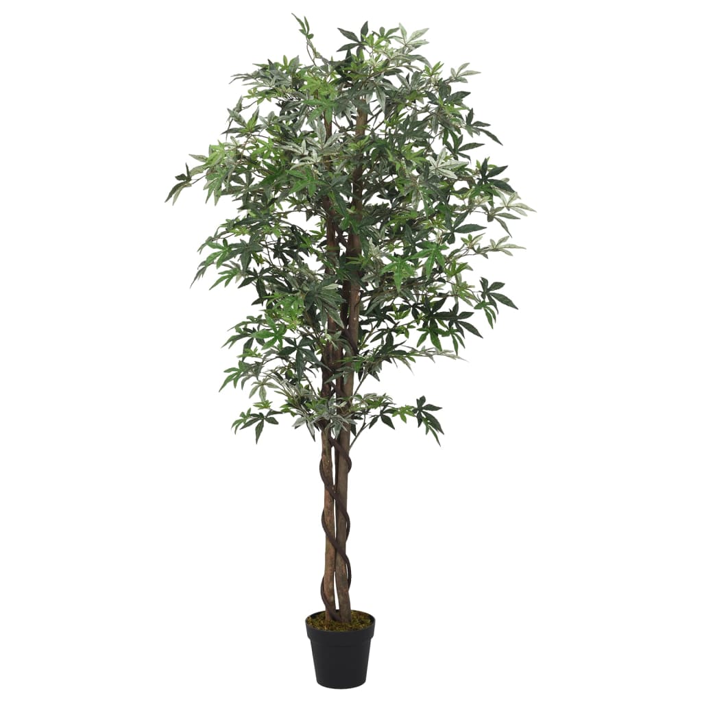 Vidaxx kunstig plante ahorntræ 672 blade 180 cm grøn