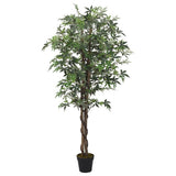 Vidaxx kunstig plante ahorntræ 672 blade 180 cm grøn