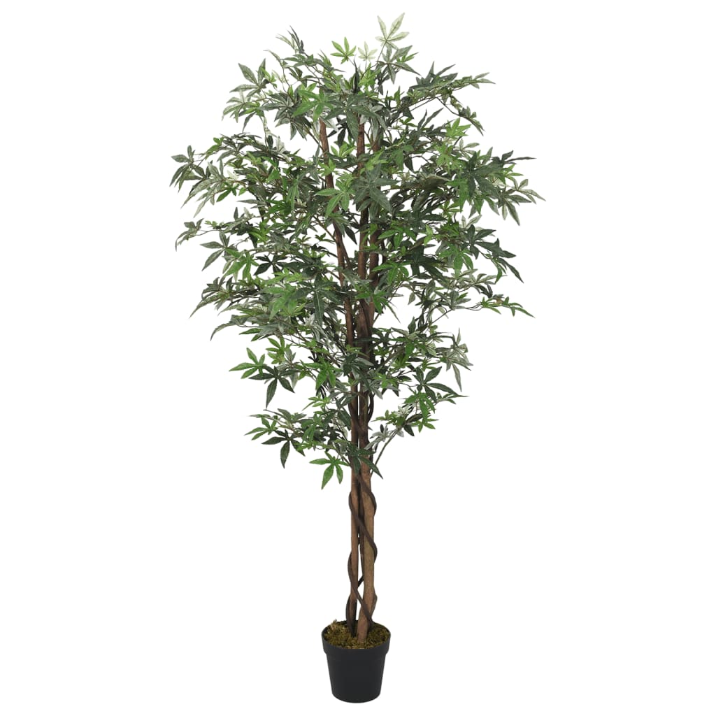 Vidaxx kunstig plante ahorntræ 672 blade 180 cm grøn