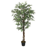 Vidaxx kunstig plante ahorntræ 672 blade 180 cm grøn