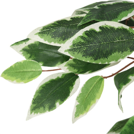 Vidaxl kunstig planteficus 756 blade 150 cm grønne