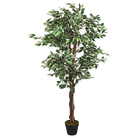 Vidaxl kunstig planteficus 1008 blade 180 cm grønne
