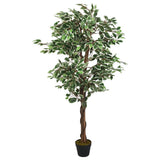 Vidaxx kunstig planteficus 1260 blade 200 cm grøn
