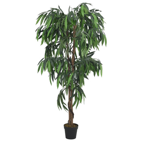 VidaXL kunstig plante mangotræ 900 blade 180 cm grøn