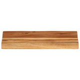 Vidaxl Hakblok 35x25x2,5 cm solid Acaciahout