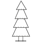VidaXL juledekoration juletræ 90 cm metal sort