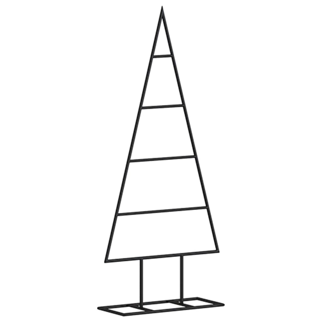 VidaXL juledekoration juletræ 60 cm metal sort