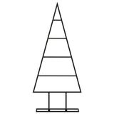 VidaXL juledekoration juletræ 60 cm metal sort