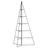 VidaXL juledekoration juletræ 100 cm metal sort