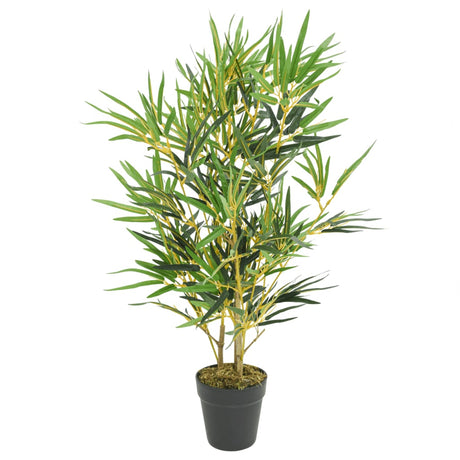 VidaXL kunstig plante bambus 368 blade 80 cm grønne