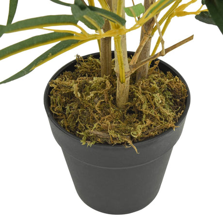 VidaXL kunstig plante bambus 368 blade 80 cm grønne