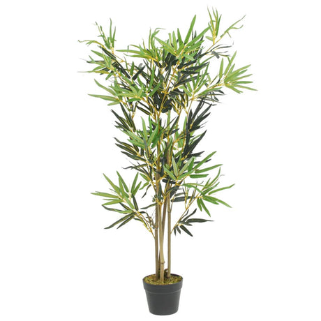 VidaXL kunstig plante bambus 552 blade 120 cm grønne